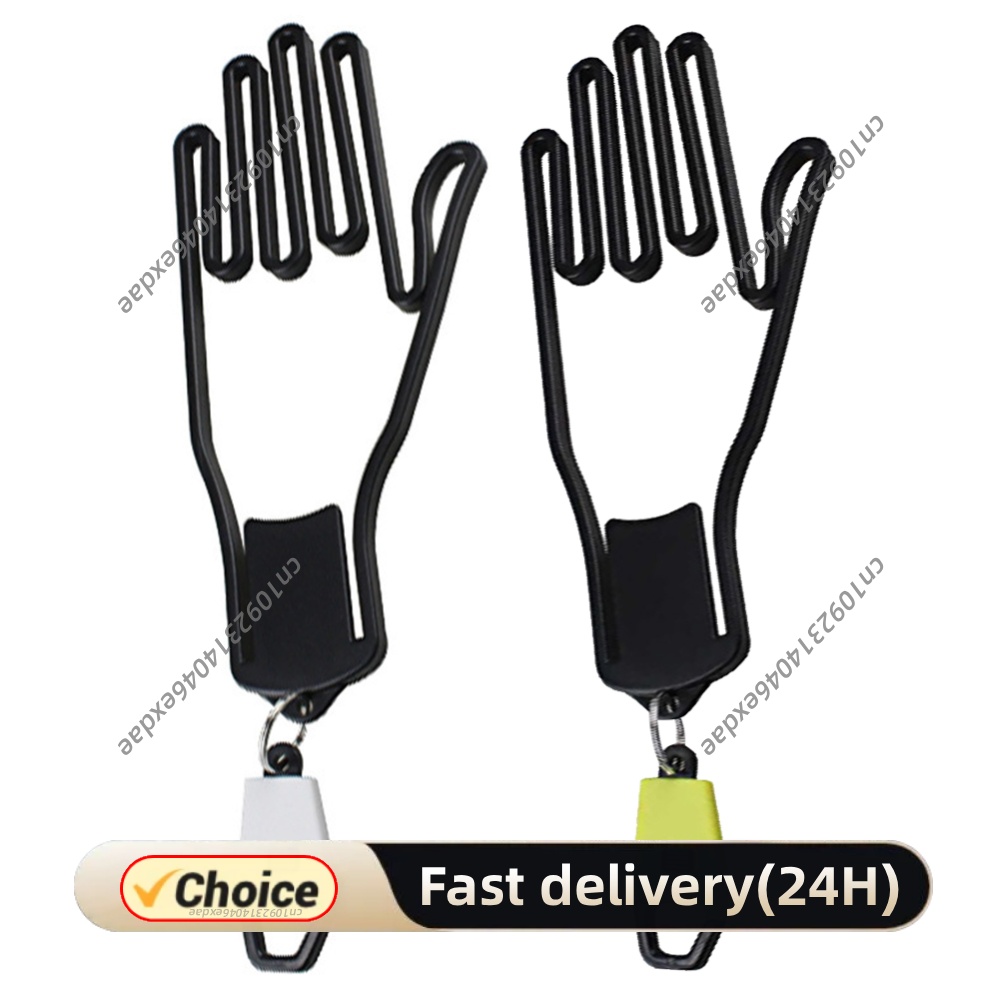 Golf Gloves - Golfhandschuh-Halter, tragbarer Kunststoff-Handschuh-Aufhänger mit Schlüsselanhänger, Golfhandschuh-Ständer,