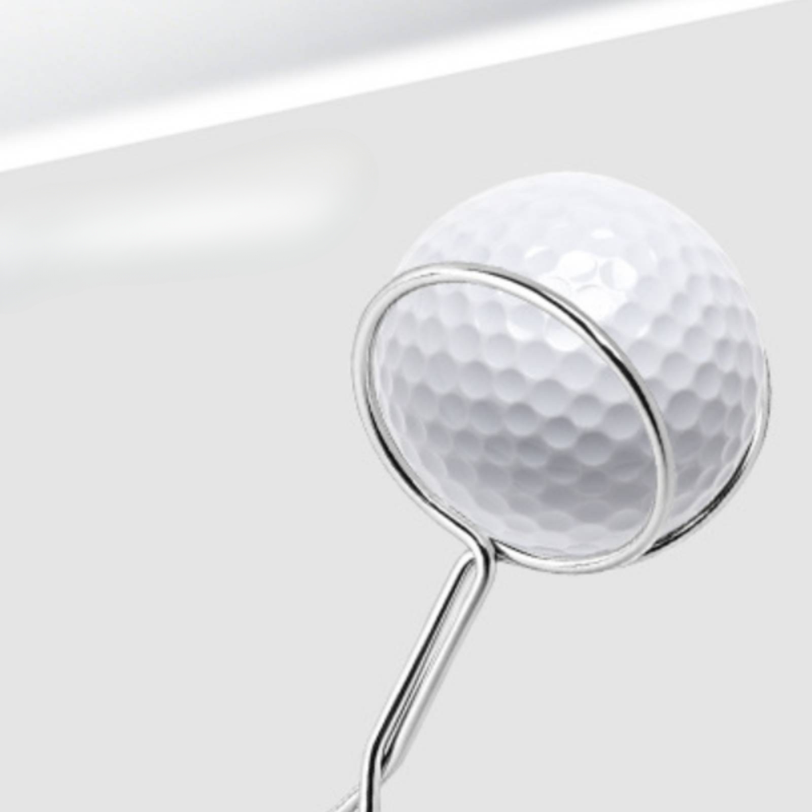 Golf Clubs - Edelstahl-Golfball-Retriever mit Schlaufen-Griffen, tragbarer Golfball-Sammler für