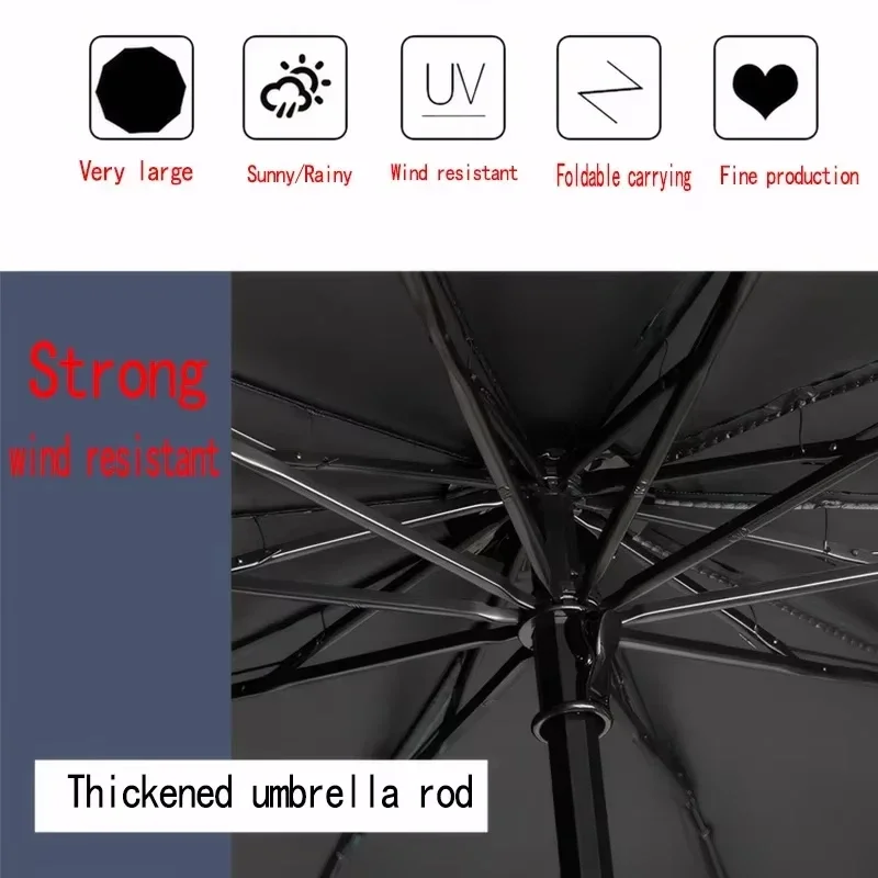 130 cm extra großer faltbarer  – Golf Umbrella Large Bewertung und Preis